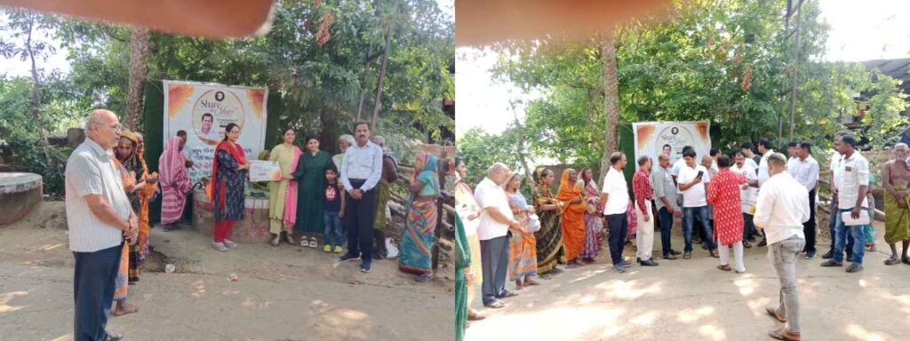 Art of Giving & Hypertension Day at Sai Jara Nivas, Raghunathpur